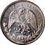 Mexico Peso Eagle. Circulation Coin 1901 KM# 409 REPUBLICA MEXICANA. coin obverse