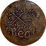 Mexico Real Insurgent Coin. Puebla 1813 KM# 251 1 REAL coin reverse