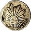 Mexico Real Radiant Cap 1824 KM# 371.2 1 R DO 1824 R L 10DS 20GS LIBERTAD coin reverse