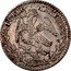 Mexico Real Radiant Cap 1829 Go MJ Small eagle KM# 372.6 REPUBLICA MEXICANA. coin obverse
