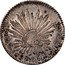 Mexico Real Radiant Cap 1829 Go MJ Small eagle KM# 372.6 LIBERTAD 1R G 1822 M J I 10DS.20GS coin reverse