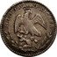 Mexico Real Radiant Cap 1860 C PV KM# 372.1 REPUBLICA MEXICANA. coin obverse