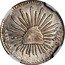 Mexico Real Radiant Cap 1862 KM# 372.8 LIBERTAD 1R MO 1862 GH 10DS.20GS coin reverse