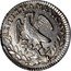 Mexico Real (Radiant Cap) KM# 372 REPUBLICA MEXICANA. coin obverse