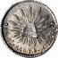 Mexico Real (Radiant Cap) KM# 372 LIBERTAD 1R PI 1849 P S 10DS.20GS coin reverse
