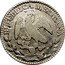 Mexico Real Radiant Cap 1854 Zs OM KM# 372.10 REPUBLICA MEXICANA coin obverse