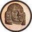 Mexico 1/10 Onza Cabeza De Coyolxauhtli 1987 Mo  coin reverse