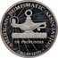 Mexico 1/10 Onza X# MB34 Estados Unidos Mexicanos AMERICAN NUMISMATIC ASSOTIATION DE PROFUNDIS ORGANIZED coin reverse