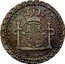 Mexico 1/2 Real (Proclamation coinage.) A CARLOS IV REY DE ESPAÑA Y DE LAS YNDIAS coin obverse