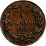 Mexico 1/4 Real (Pattern) KM# Pn82 1/4 DE REAL 1861 coin reverse