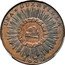 Mexico 1/4 Real (Quartilla Pattern) KM# Pn53 UNA CUARTILLA 1836 coin reverse
