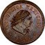 Mexico 1/4 Real (Una Quartilla) (Non-Circulating Privately Produced Coinage) X# NC4 REPUBLICA MEXICANA LIBERTAD 1838 coin obverse