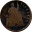 Mexico 1/8 Real Republic/Decimal Coinage LIBERTAD coin reverse