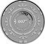 Tuvalu 1 Dollar Casino Chip. Casino Royale 2023  BU in coincard CASINO 007™ ROYALE coin reverse