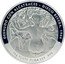 Mexico 1 Kilo Frida Kahlo and Diego 2007 Mo Proof 1 KG PLATA PURA LEY .999 DESNUDO CON ALCATRACES DIEGO RIVERA, 1944 coin obverse