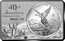 Mexico 1 Onza 40th Anniversary of the Libertad Coin 2022 Mͦ 1 ONZA PLATA PURA 2022 LEY .999 MO 40 TH ANNIVERSARY OF THE MEXICAN SILVER LIBERTAD COIN 2 OZ AG .999 coin reverse