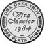 Mexico 1 Onza (Imperial Eagle of Iturbide) X# MB14 VIVA MEXICO 1984 W W M UNA ONZA TROY .999 PLATA PURA coin obverse