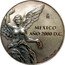 Mexico 1 Onza Millennium 2000 Mo Prooflike MO MEXICO AÑO 2000 D.C. PLATA LEY .925 coin reverse