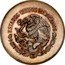 Mexico 1 Onza Pattern. Incomplete Reverse Rim 1982 Mº Proof ESTADOS UNIDOS MEXICANOS coin obverse