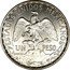 Mexico 1 Peso (Caballito Pattern) KM# Pn183 ESTADOS UNIDOS MEXICANOS ESSAI UN PESO coin obverse