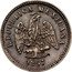 Mexico 1 Peso (Circulation Coin Pattern) KM# Pn164 REPUBLICA MEXICANA 1897 coin obverse