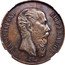 Mexico 1 Peso (Maximiliano I Pattern Strike. Small Letters) KM# Pn104 MAXIMILIANO EMPERADOR NAVALON OCAMPO SPIRITU coin obverse