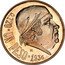 Mexico 1 Peso Morelos Pattern 1936  Proof-Like KM# Pn191 M 0.720 UN PESO 1936 coin reverse