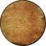Mexico 1 Peso Pattern. Morelos Uniface Trial. Closed 8 1980 Mº  coin obverse