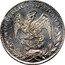 Mexico 1 Real (Radiant Cap Pattern) KM# Pn45 REPUBLICA MEXICANA coin obverse