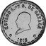 Mexico 10 Centavos Provisional Government Coinage. Oaxaca 1915 KM# 722 ESTADO L. Y S. DE OAXACA 1915 coin obverse