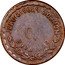 Mexico 10 Centavos Provisional Government Coinage. Oaxaca 1915 KM# 723 10 CENTAVOS MONEDA PROVISIONAL coin reverse
