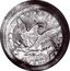 USA 10 Dollars (New Orleans Mint Reverse Die Trial)  coin reverse