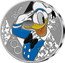 France 10 Euro (Disney 100. Donald Duck and Mickey Mouse) DISNEY 100 2023 coin reverse