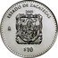 Mexico 10 Pesos State of Zacatecas 2003 Mo Proof KM# 679 ESTADO DE ZACATECAS 2003 MO $10 coin reverse