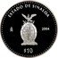 Mexico 10 Pesos State of Sinaloa 2004 Mo Proof KM# 686 ESTADO DE SINALOA MO 2004 $10 coin reverse