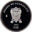Mexico 10 Pesos State of Guanajuato 2005 Mo Proof KM# 709 ESTADO DE GUANAJUATO MO 2005 $10 coin reverse