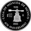 Mexico 10 Pesos 470th Anniversary or the Casa de Moneda de Mexico 2005 Mo Proof KM# 768 CASA DE MONEDA DE MEXICO 1535 $10 MO 2005 470 ANIVERSARIO coin reverse