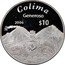 Mexico 10 Pesos Colima 2006 Mo Proof KM# 776 COLIMA GENEROSO MO 2006 $10 coin reverse