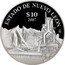 Mexico 10 Pesos State of Nuevo Leon 2007 Mo Proof KM# 834 ESTADO DE NUEVO LEÓN 10$ 2007 MO coin reverse