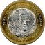 Mexico 10 Pesos 150th Anniversary of the Battle of Puebla 2012 Mo KM# 956 150 ANIVERSARIO DE LA BATALLA DE PUEBLA 5 DE MAYO GRAL. I. ZARAGOZA MO 1862 $10 2012 coin reverse