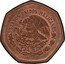 Mexico 10 Pesos Pattern. Uniface Tuerca ND (1973)  ESTADOS UNIDOS MEXICANOS coin obverse