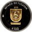 Mexico 100 Pesos State of Yucatan 2003 Mo Proof KM# 697 ESTADO DE YUCATAN 2003 MO $100 coin reverse
