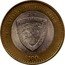 Mexico 100 Pesos State of Chihuahua 2005 Mo KM# 754 ESTADO DE CHIHUAHUA 2005 MO $100 coin reverse