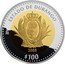 Mexico 100 Pesos Durango 2005 Mo Proof KM# 820 ESTADO DE DURANGO MO 2005 $100 coin reverse