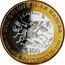 Mexico 100 Pesos 400th Anniversary of Don Quijote de la Mancha 2005 Mo Prooflike KM# 705 $100 1605 2005 400 ANIVERSARIO DON QUIJOTE DE LA MANCHA coin reverse