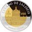 Mexico 100 Pesos Jalisco 2006 Mo Proof KM# 875 ESTADO DE JALISCO MO 2006 $100 HOSPICIO CABAÑAS coin reverse