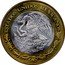 Mexico 100 Pesos State of Sinaloa-Lugar de Pitahayas 2007 Mo KM# 854 ESTADOS UNIDOS MEXICANOS coin obverse