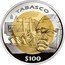 Mexico 100 Pesos Tabasco 2007 Mo Proof KM# 888 TABASCO MO 2007 $100 coin reverse