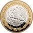 Mexico 100 Pesos Counterstamped Coin of 8 Reale 2012 Mo Prooflike KM# 963 ESTADOS UNIDOS MEXICANOS coin obverse
