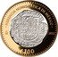 Mexico 100 Pesos Felipe III Cob Coin 2012 Mo Prooflike KM# 964 HERENCIA NUMISMATICA DE MEXICO MO 2012 $100 coin reverse